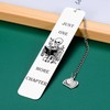 Halloween Bookmarks for Adults Gothic Spooky Basket Stuffers for Women