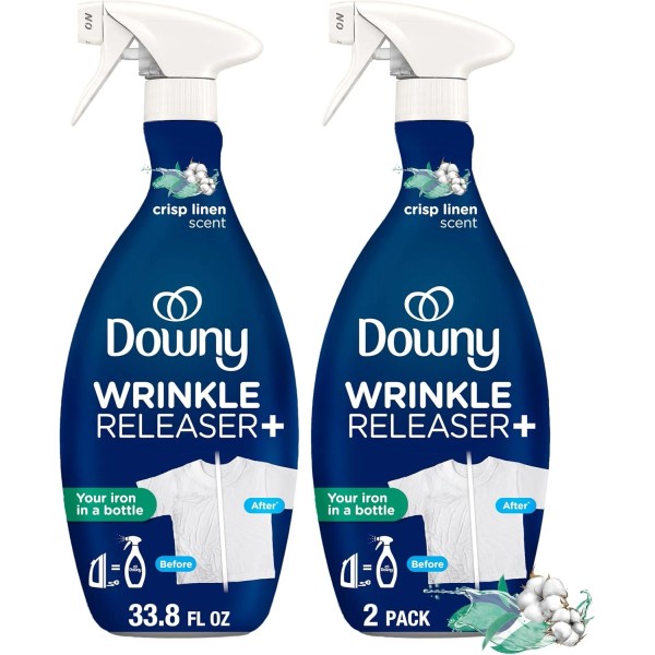 Downy Wrinkle Releaser Spray, All In One Formula, Removes Wrinkles,