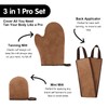 Dacitiery Self Tanning Mitt Set 3 in 1 Tan Mitt