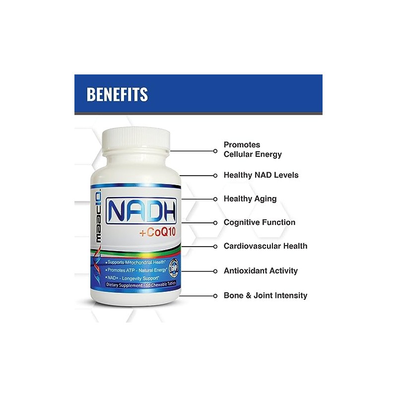 NADH CoQ10 Fights Fatigue Naturally Boost Stamina Endurance A Natural
