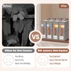 Joymeezo 6 Pack Bed Sheet Organizers and Storage(King &Queen Size)