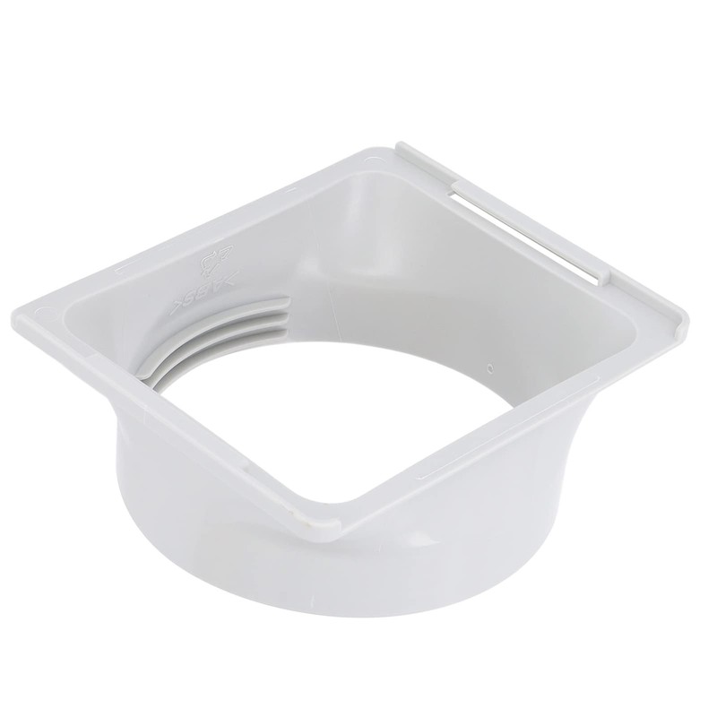 Universal Thread Air Conditioner Exhaust Hose Coupler Square to Round