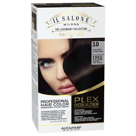 Alfaparf Milano Il Salone Plex Rebuilder Color Kit 3.0 Dark Brown - Permanent Dye Cream