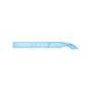 Beistle Baby Shower Sash, 33" x 4", Light Blue/Blue/White