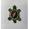 Grateful Dead Terrapin Station RWB Bolt Turtle Embroidered Iron / Sew on Patch