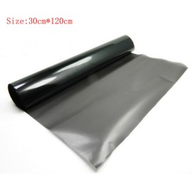 12” X 48” Matt Black Tint Vinyl Wrap Film Roll for Car Headlight, Taillight, Fog Lights with Squeegee + Cutter（Matt Black）