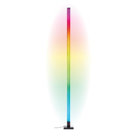 Brilliant Neele LED Floor Lamp, 150 cm, Digital RGB, Music Sensor, Dimmable, Black