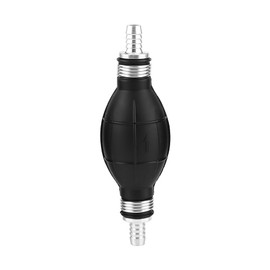 Primer Fuel Pump, Rubber & Aluminum Fuel Pump Line Hand Primer Bulb Gas Petrol for Car Boat Marine Outboard (10mm)