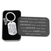 FUSTMW Biker Keychain Ride Safe Motorcycle Gift - May Your