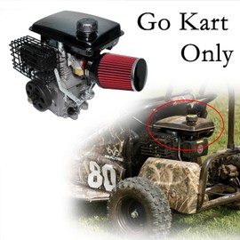 JMCHstore Vent Gas Fuel Tank For Montser Mega moto 79.5cc MM-K80R 80cc MMK80 105cc MMK105 Go kart, Taotao Tao Tao 80 cc Go cart Lifan 152-3 154-3 Engine