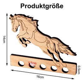 Buaak Wooden Money Gift, Gifts for Horse Lovers, Original Wooden Money Gift, Horse Money Gifts, Birthday Wood for Friends, Family, Lovers