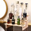 DBlosp Display Riser, Wooden Display Riser Stand, 3Tier Perfume Stand