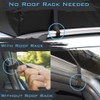 Journeyer - 18 Cubic Feet Weatherproof Rooftop Cargo Carrier for