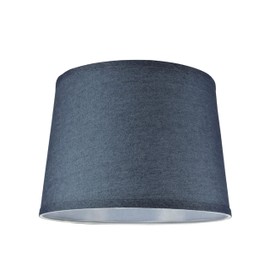 Aspen Creative 32306A Transitional Hardback Empire Shaped Spider Construction Lamp Shade in Washing Blue, 14" wide (12" x 14" x 10")