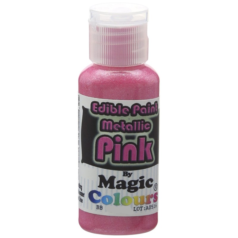 Magic colours Metallic Pink Food Colouring