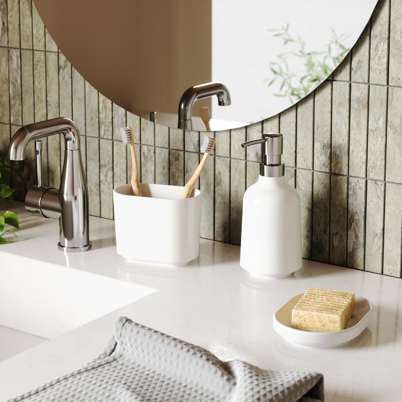 Umbra 023838-660 Dosificador Step, Color Blanco