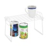 Whitmor Wire Grid Stacking Shelf Small, White