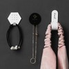 4 Ganchos de Pared Autoadhesivos de Metal, Percheros para Ropa,