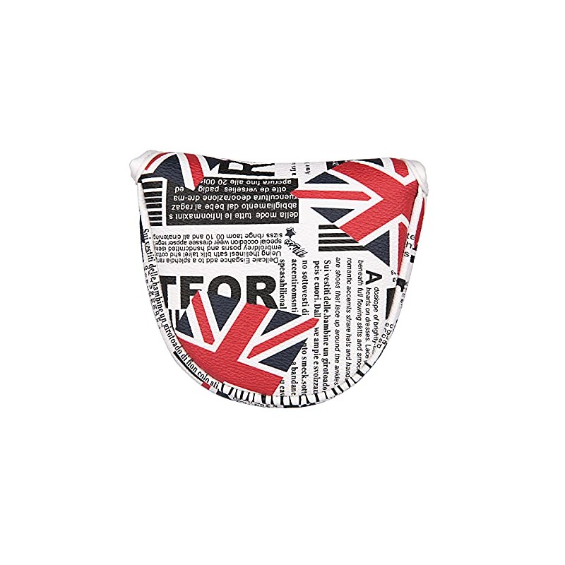 Odyssey 2 Ball Mallet Magnetic Putter Cover Headcover US UK