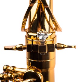 Sax Sound Booster for Alto Tenor Soparno Baritone – Custom Saxophone Accessory for Better Tone (Panther style)