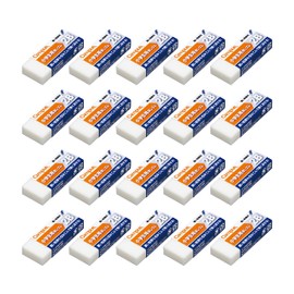 Kokuyo Campus Erasers, Elementary School Students, 2B Type, Set of 20, Poppy-C100-1X20