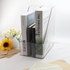 QUYLIXX Magazine Holder, 2 Pack Acrylic Magazine File Holder,A4 Vertical