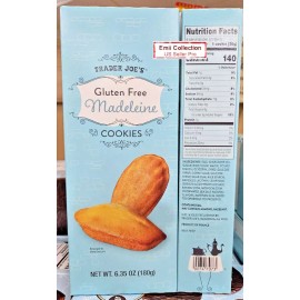 Trader Joe’s Gluten Free Madeleine Cookies 6.35oz 180g (2 Boxes)