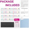 Piano Keyboard Stickers for Beginners Removable Piano Stickers for Keys