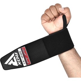 RDX Wrist Wrap, Muscle Training, Wrist Protector, Stabilizer, For Gym, Training, Men and Women (Full Black)