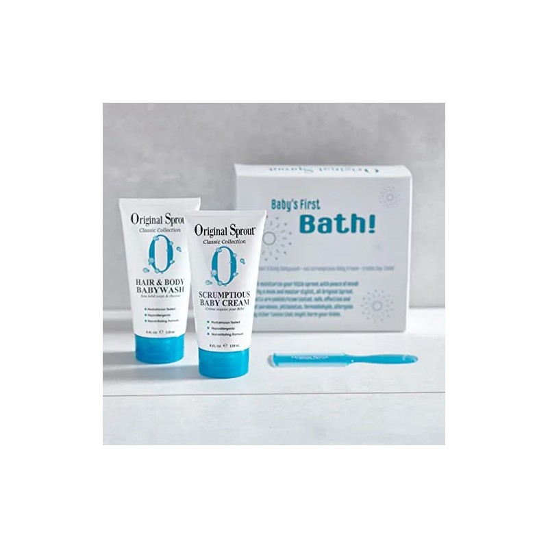 Primer Kit De Baño Para Bebé. Deliciosa Crema Para Bebé