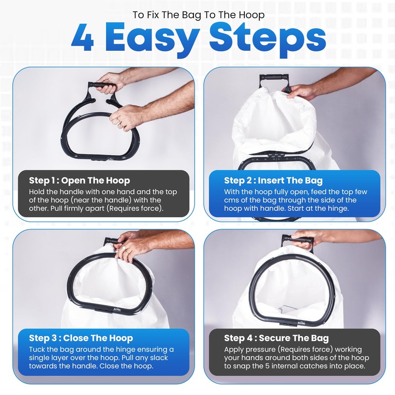 BCHEE Litter Picking Beach Clean Kit | 4-Piece Set |
