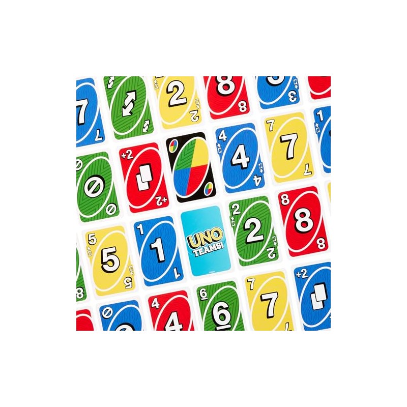 UNO Juego de Cartas Teams para niños de 7 años