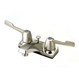 Hardware House 136129 Two Handle Lavatory Faucet with 4" Center