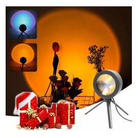 Gran compañía Lampara Proyeccion Mesa Luz Atardecer Sunset Led Decorativa