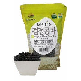 McCabe ORGANIC Black Bean Tea, 1.75-Pound, USDA Organic, Roasted & Packed in USA