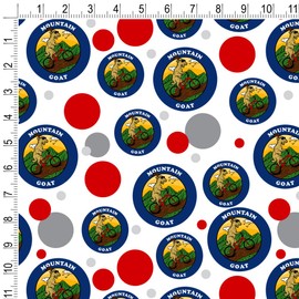 GRAPHICS & MORE Mountain Goat Biking Funny Humor Gift Wrap Wrapping Paper Roll