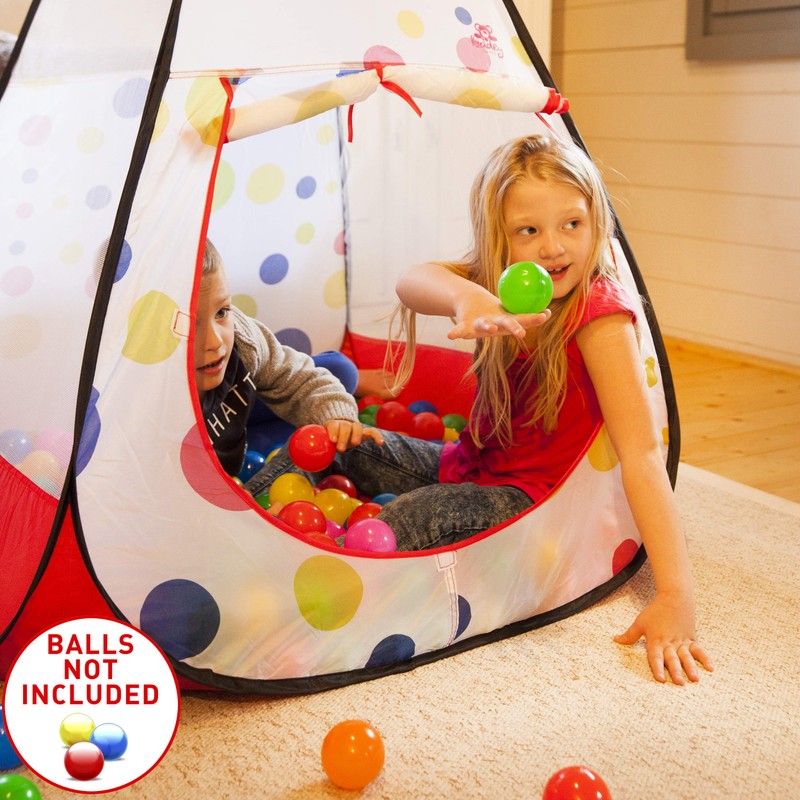 Kids Ball Pit Pop up Play Playhouse Tent, for Boys