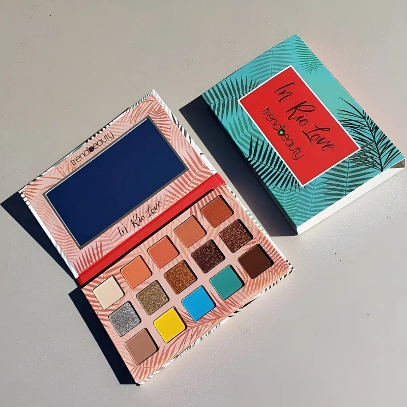 Set Paletas In Rio Love,mosaic,wanted,glam Babe Trend Beauty Variado