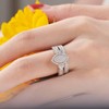 SHELOVES Marquise Shape Vintage Engagement Wedding Rings Set White Round