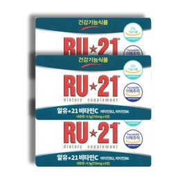 Ryu21 Vitamin C 750mg x 18 tablets (6 tablets x 3) / 알유21 비타민C 750mg x 18정(6정x3개)