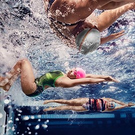 Speedo Junior Gorro de látex para natación