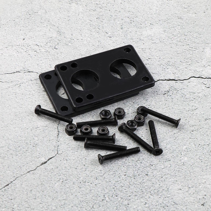 SING F LTD 10pcs 6mm Skateboard Gasket Riser Pads with