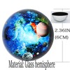 Waltz&F Crystal Galaxy Paperweight Galss Globe Hemisphere Home Office Table