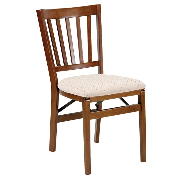 Stakmore School House Folding Chair Finish, Set of 2, Fruitwood