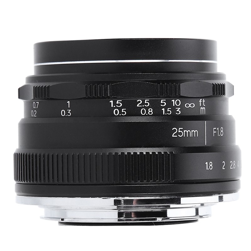 NEWYI 25mm F1.8 M4/3 Mount Large Aperture Small Wideangle Portrait