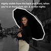 BAODINI Inverted UV Protection Umbrella for Rain and Sun Medium