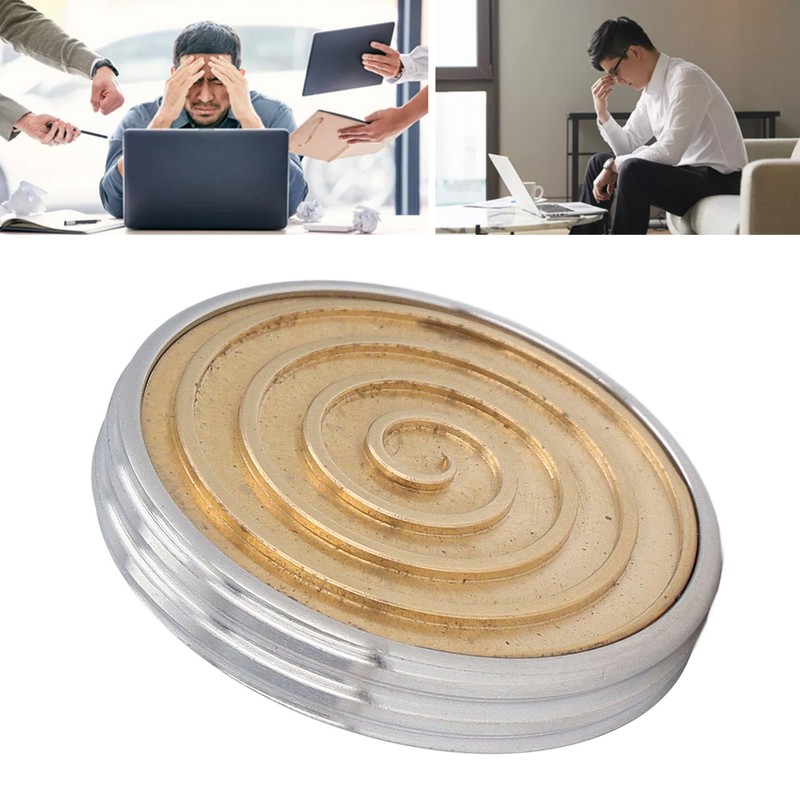 Desktop Fingertip Rotating Toy Metal Desk Finger Rotating Stress Relief