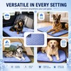 2 Pack Dog Cooling Mats 44" x 28", Q-Max 0.5+