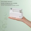 Ryelea Dental Floss Pick Dispenser, Flosser Dispenser for Home and