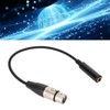 6.5mm to XLR Adapter Cable, Balanced Microphone Cable 11.8in for